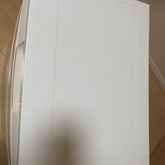 チェスト（アイボリー、3段、幅55cm、縦61cm、奥行41cm）の画像