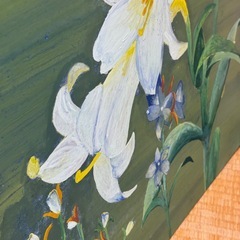 植物画　油絵の画像