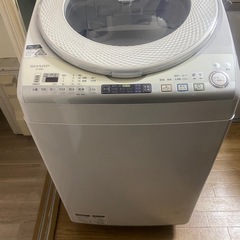 洗濯乾燥機　8kgの画像