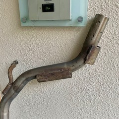 アルト ha23s v 純正マフラー リアピースの画像