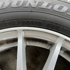 フォルクスワーゲン　シャラン　スタッドレスタイヤ　ホイールセット　スタッドレスタイヤ4本セットの画像