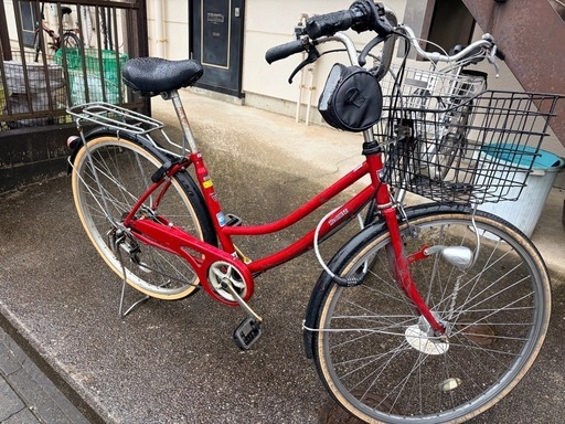 自転車　変速アリ27インチジャンク品