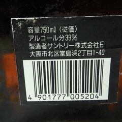 SUNTORY サントリー OLD CLUB HOUSE 750ml 39% モルトグレーン ブレンデッド ジャパニーズ ウイスキー オールドボトル 古酒 の画像