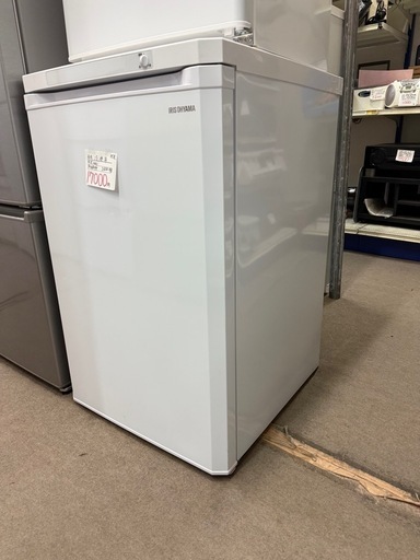 冷凍庫　８５Ｌ　アイリスオーヤマ　ISUD-9B 前開き