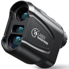 [国内販売限定]Tamterd（タムタード）ゴルフ 距離計 レーザー距離計 800m/875yd対応 最速0.05S測定 高透過レンズ 6倍望遠 距離測定器 ゴルフ 計測器 高低差補正機能 連続測定 垂直測定 水平測定 スピード測定 レーザー距離計 充電式 IP54 防塵防水 超軽量 ケース 狩猟/建築/スポーツ/フィールド探検/地理的な測定 プレゼント 父の日ギフトの画像