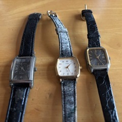 ジャンク品レディース腕時計レトロの画像