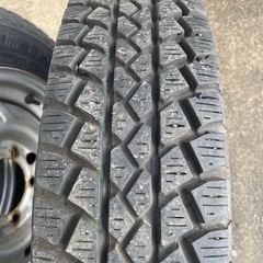 ジムニー　スタッドレスタイヤの画像
