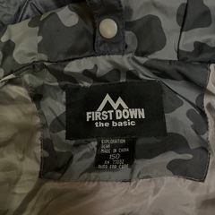 ファーストダウン　キッズジャンパーの画像