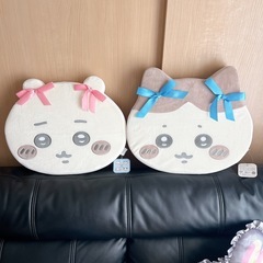 ちいかわ　ぬいぐるみ　まとめ低反発クッション　BIGボールペン　うさぎ　はちわれ　くりまんじゅう　かぶとむしの画像
