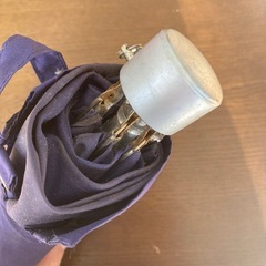 折りたたみ傘　紺色の画像