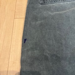 今年中処分GU メンズ ブラック パンツの画像