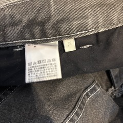 今年中処分GU メンズ ブラック パンツの画像