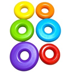 フィッシャープライス(fisher price) ジャンボ ゆらりんタワー 赤ちゃん おもちゃ 知育玩具 1歳から カラフル GJW15の画像