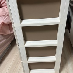 軽量　収納棚　プラスチックの画像