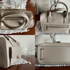 【2】上品なアニヤハインドマーチ ショルダーバッグ グレージュ カーカバレル‼️の画像