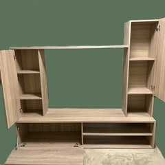 【美品】🌿‬LOWYAテレビボード テレビ台 収納たっぷり の画像