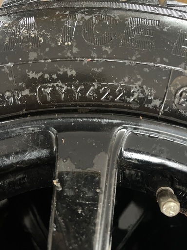 冬タイヤ　175/65R 14 2022年  4本 
