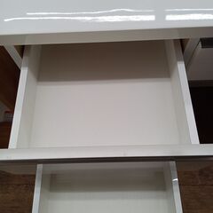 ★リユースのサカイ水戸店★  レンジ台 ホワイト H101×D43×W96 クリーニング済み MT6698の画像