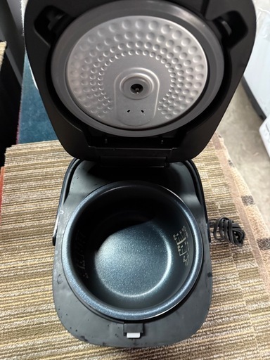 TOSHIBA マイコンジャー炊飯器 (3合炊き) ブラック RC-5MFM-B