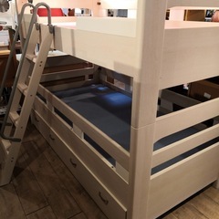 Granz KIDS グランツキッズ 二段ベッド ナチュラルの画像