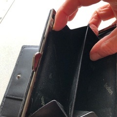 印伝の財布の画像