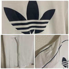adidas スリットTシャツ Sサイズの画像
