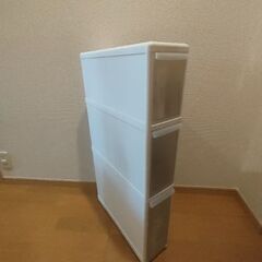 14cm縦長 隙間棚の画像