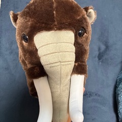 あかちゃんマンモス　ぬいぐるみの画像
