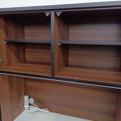 ★リユースのサカイ水戸店★  レンジボード ナチュラル H184×D45×W89 クリーニング済み MT6700の画像