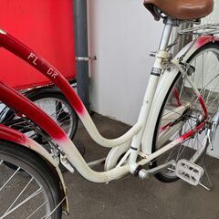 ★店頭にて試乗可★ J3333　【リユースのサカイ柏店】　軽快自転車　ダイナモライト　ホワイト　27インチ　　簡易クリーニング済　 中古自転車 　流山市 中古自転車 松戸市 中古自転車 我孫子市 中古自転車 船橋市 中古自転車 守谷市 中古自転車 取手市 中古自転車　の画像