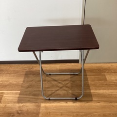 折りたたみテーブル【町田市再生家具】　1214の画像