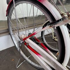 ★店頭にて試乗可★ J3333　【リユースのサカイ柏店】　軽快自転車　ダイナモライト　ホワイト　27インチ　　簡易クリーニング済　 中古自転車 　流山市 中古自転車 松戸市 中古自転車 我孫子市 中古自転車 船橋市 中古自転車 守谷市 中古自転車 取手市 中古自転車　の画像