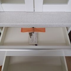 ★リユースのサカイ水戸店★  食器棚 白 H205×D45×W60 クリーニング済み MT6701の画像