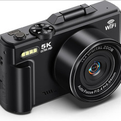 ☆★新品未使用★☆ デジカメ デジタルズーム 180度回転画面 AFオートフォーカス 自撮り 軽量 修学旅行 学生 初心者の画像