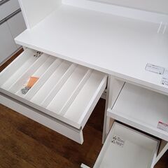 ★リユースのサカイ水戸店★ ニトリ レンジボード 白 H202×D51×W101 クリーニング済み MT6702の画像