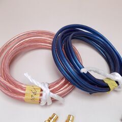 スピーカーケーブル部材　知識がないので画像でご確認ください　【非対面取引です】の画像