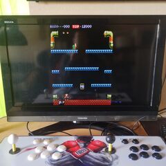 【動作確認済】パンドラボックス「レトロゲーム内蔵の家庭用アーケードゲーム機」の画像