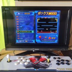 【動作確認済】パンドラボックス「レトロゲーム内蔵の家庭用アーケードゲーム機」の画像