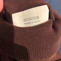 STUDIOUSタートルネックセーター（サイズ3）の画像