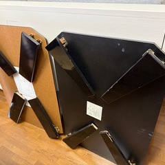 折りたたみテーブル2個の画像