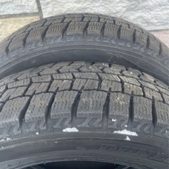 スタッドレスタイヤ 155/65R14 2本 24年23年 溝多めの画像
