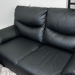 ニトリ　2人用ソファの画像