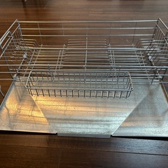 HIBARI 水切りカゴ (キッチンハイターで洗浄済み)の画像