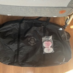 HZDMJベビーベッド　グレーの画像