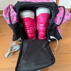 スキー教室★カワイイ女の子用★スキーケース★ブーツリュック★の画像