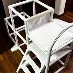 折りたためる室内ジム　滑り台付きの画像