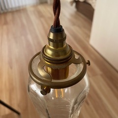 安土草多　吹きガラス　照明の画像