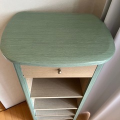 木製スリムラック 5段棚　　少し傷あり　　の画像