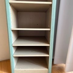 木製スリムラック 5段棚　　少し傷あり　　の画像