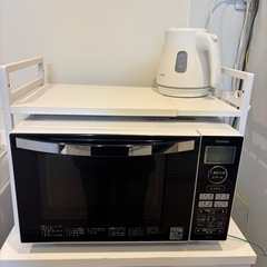 レンジラック　伸縮　キッチンラックの画像